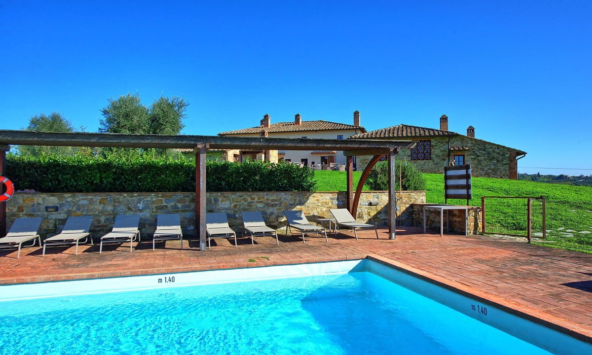 Castelnuovo Berardenga Apartment | Nice apartment for 4 guests with pool, A/C, TV and panoramic view, close to Siena