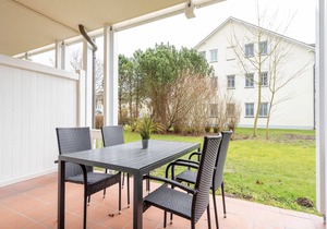 Comfortplus vacation apartment with 1 bedroom and terrace on the first floor in Ostseebad Binz