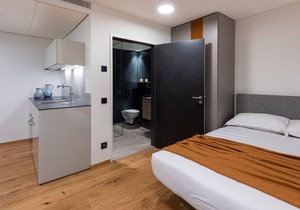 New high tech apartment complex Modern, simple and stylish in Stabio