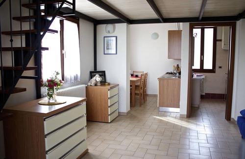 Casalfiumanese Apartment | Apartment in Sassoleone with Pool, Balcony & Garden
