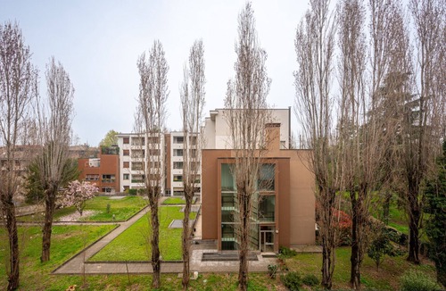 San Leonardo Apartment | Balcony Bliss: Elegant Parma Residency