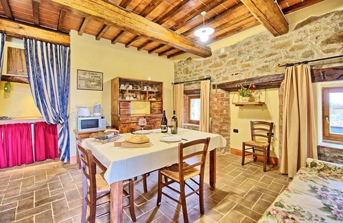 Castelnuovo Berardenga Apartment | Beautiful apartment for 3 people with WIFI, pool, A/C, pets allowed and panoramic view