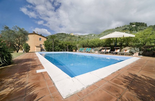 Capannori Villa | Beautiful private villa with private pool, A/C, hot tub, TV, patio, panoramic view, close to Lucca