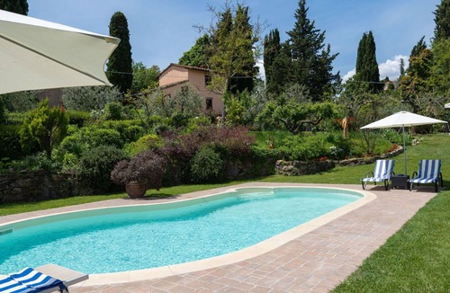 Pieve al Bagnoro House | Beautiful private villa for 5 guests with WIFI, pool, A/C, TV, patio and parking