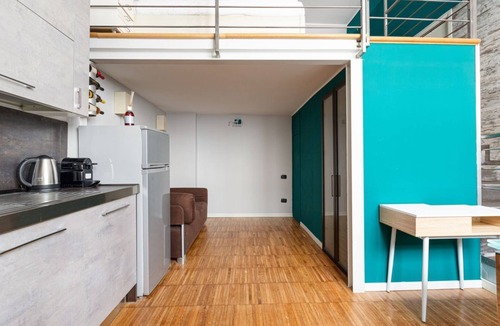 Gorla House | GuestHost - Modern 30 sqm studio apartment, ideal for 2 people, located on the ground floor of a building WITHOUT a lift (one step down to access it).The property is located in the Gorla district, full of all services and well connected thanks to local p