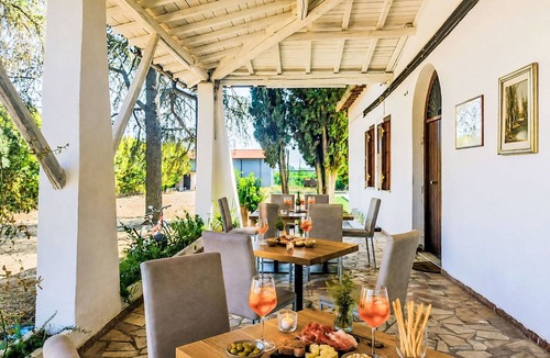 Aprilia Villa | Stunning villa with A/C, private pool, WIFI, TV, patio, pets allowed and panoramic view