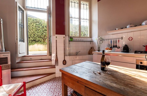 Toscolano Maderno Villa | Villa Excelsior Art Nouveau Villa with Lake Access