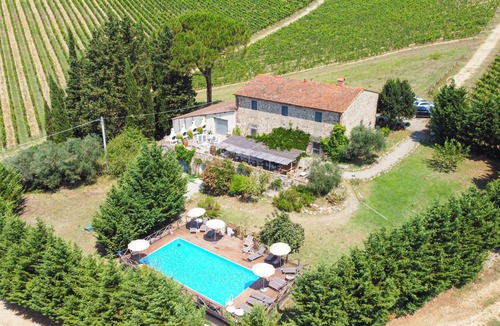 San Casciano in Val di Pesa Villa | [VILLA ACQUAPIETRA FLORENCE⭐] Pool | Vineyards | Olive trees