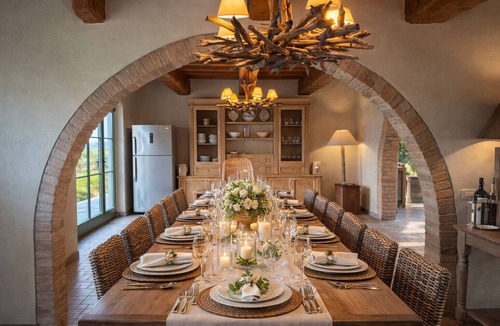Montaione Villa | Villa Popillo with private pool.