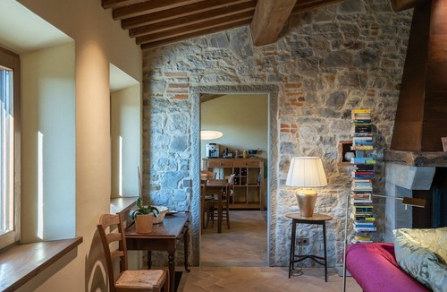 Bucine Villa | Wonderful private villa for 12 guests with A/C, private pool, WIFI, TV, patio and panoramic view