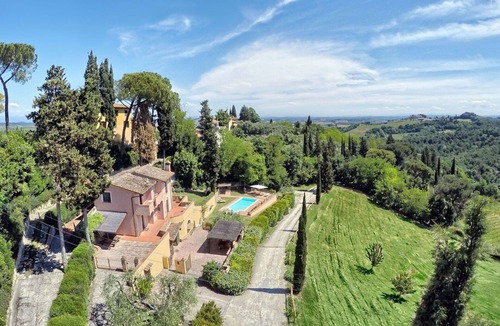 Gambassi Terme Villa | Wonderful private villa for 10 guests with private pool, WIFI, A/C, TV, patio and pets allowed