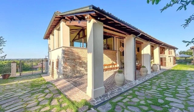 Appartamenti di lusso con cucina in zona collinare per una vacanza rilassante