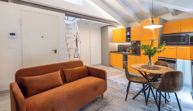 La Mansarda in Oltretorrente, a cozy retreat among the rooftops of Parma in Parma
