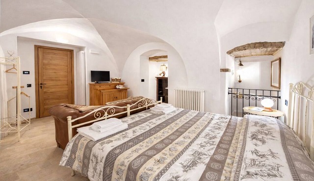 STABLES SUITE with one freestanding bath typical Trentino charming style in Montagnaga di Pinè