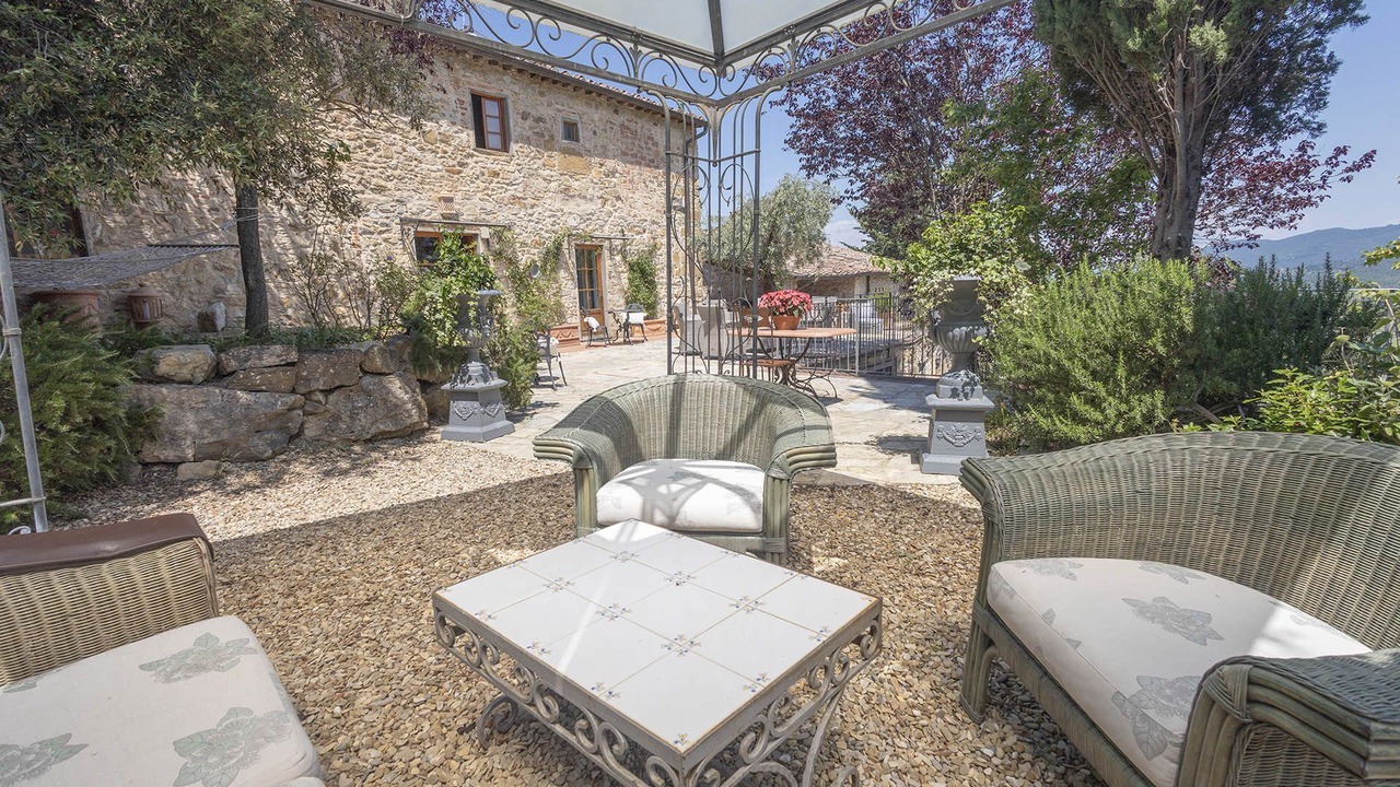 Photo of Patio Balcony in Panzano in Chianti