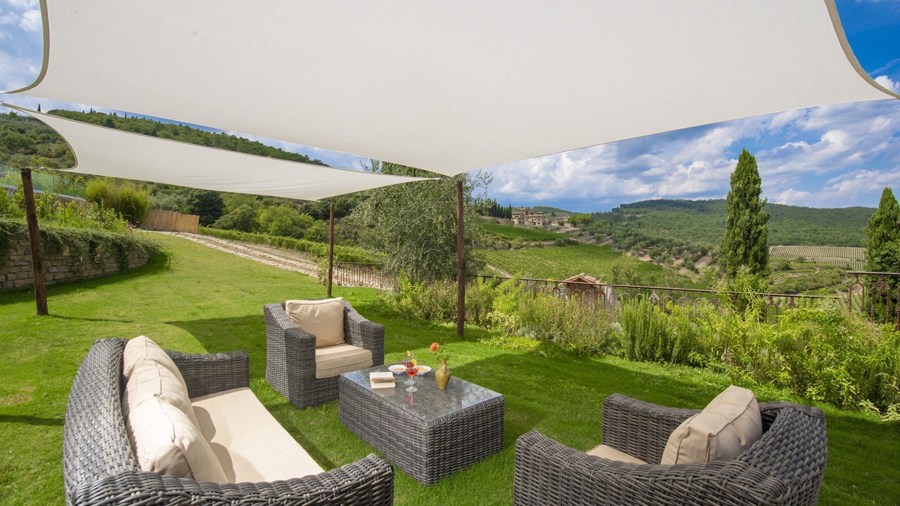 Photo of Patio Balcony in Panzano in Chianti