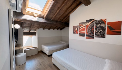 Twin Attic Room