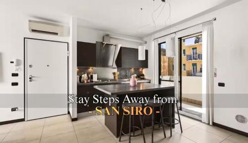 Two-Bedroom Apartment with Balcony and Terrace