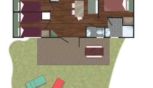 Mobile Home Grand Charme - Towels / Bed linen available for a fee - Pets allowed for a fee