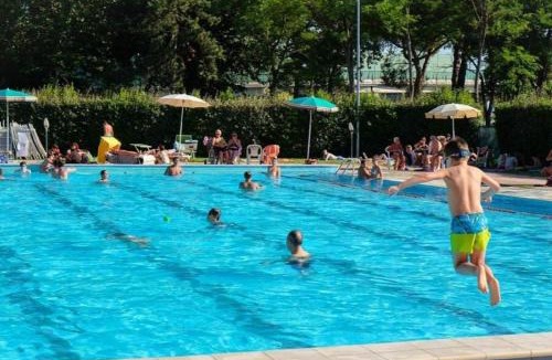 Zadina Pineta House | Ferienpark Cesenatico Mobilehome Giove für 5 Personen