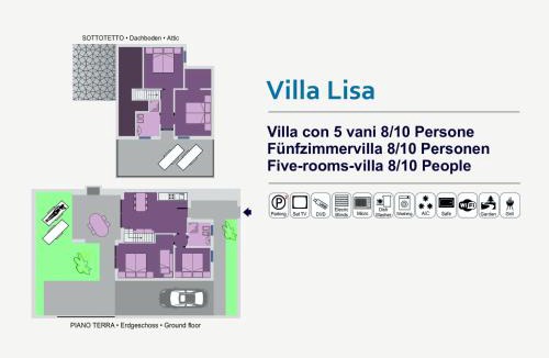 Bibione Villa | Stunning villa with private fenced garden and bbq
